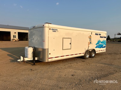 2011 Royal Cargo CHT70-824-72 25 ft T/A Pressure Wash Enclosed Trailer