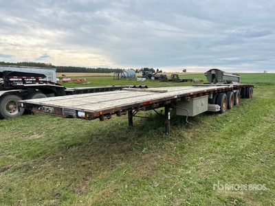 2009 Lode King 32 ft Super B-Train Lead Flatbed Trailer