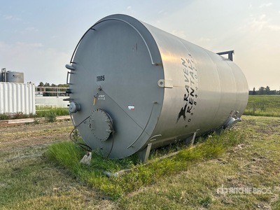 2012 Highland Projects 400 bbl Skid Mounted Steel Storage Tank
