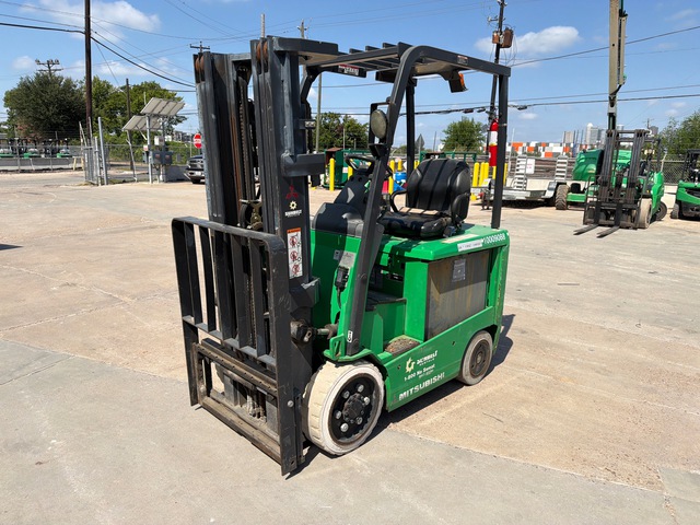2018 Mitsubishi FBC25N 4450 lb Cushion Tire Forklift