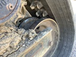 Undercarriage with Rear idler wear