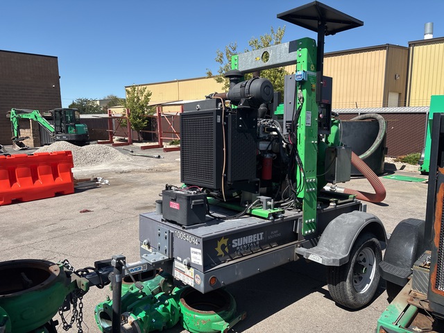 2018 Atlas Copco PAS 150 HF Trailer-Mounted Water Pump