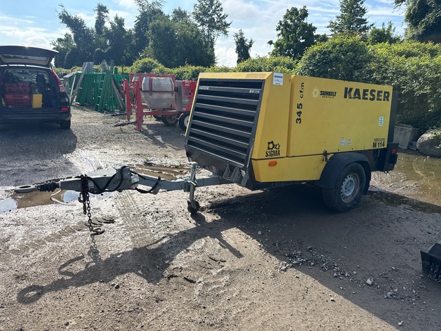 2015 Kaeser M114 Mobile Air Compressor