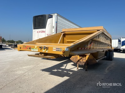 2016 Load King 2060-40-2-HD 40 ft T/A Belly Dump Trailer
