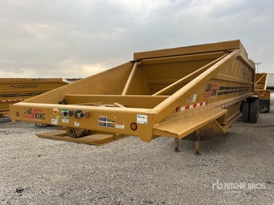 2016 Load King 2060-40-2HD 40 ft T/A Belly Dump Trailer (Inoperable)