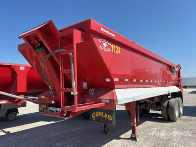 2022 Coras Predator 28 ft T/A End Dump Trailer