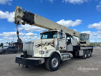 2001 Western Star 66000 lb 8x4 Camión grúa hidráulico