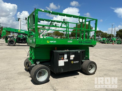 2017 Genie GS-3369RT Diesel 4x4 Scissor Lift