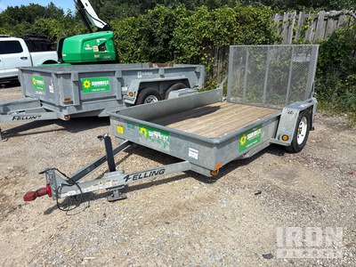 2022 Felling FT-3-G 10 ft S/A Utility Trailer