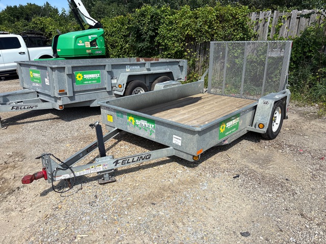 2022 Felling FT-3-G 10 ft S/A Utility Trailer