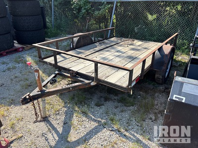 2018 MEB 10 ft S/A Utility Trailer