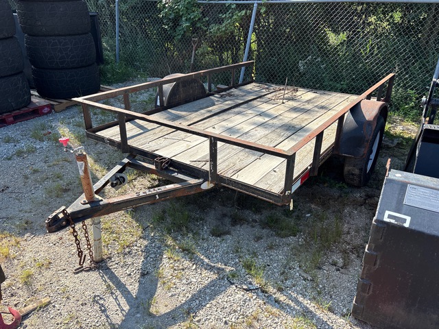 2018 MEB 10 ft S/A Utility Trailer