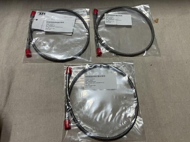 (72) MS8005E324A Non-Metallic Hose Assemblies (72) MS8005E324A Non-Metallic Hose Assemblies