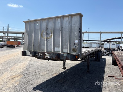 2014 Great Dane 45 ft T/A Spread Axle Remorque à plateau