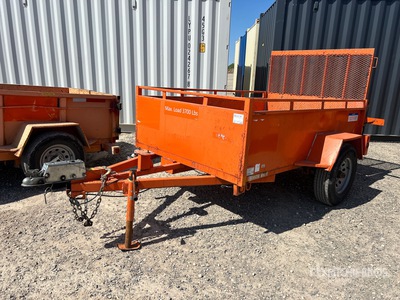 2021 Miska 8 ft S/A Utility Trailer