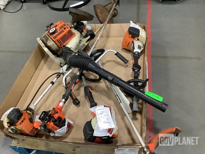 (5) Assorted Trimmers & (1) Leaf Blower