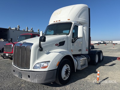 2017 Peterbilt 579 6x4 T/A Day Cab Truck Tractor
