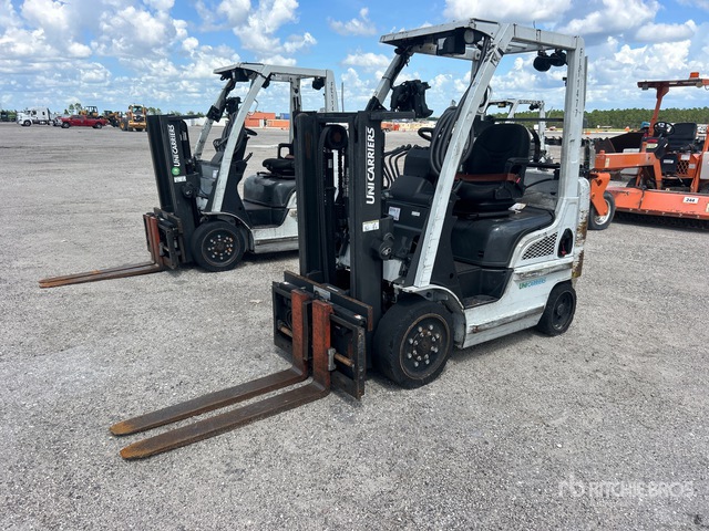 2017 Nissan CF40LP 4000 lb Cushion Tire Forklift