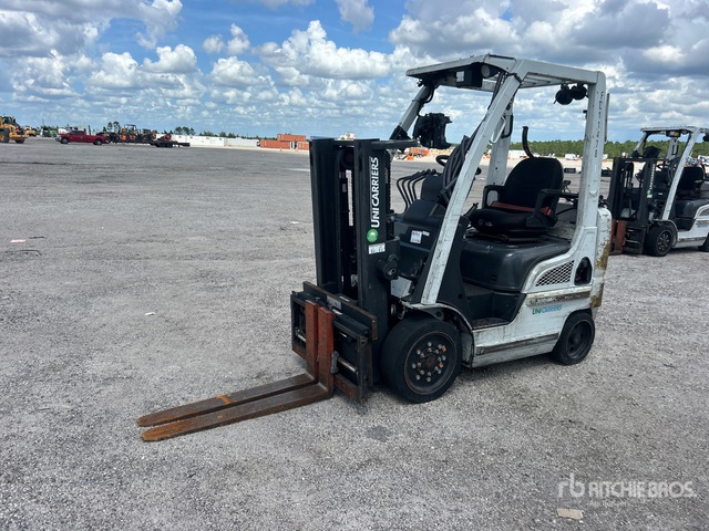 2017 Nissan CF40LP 4000 lb Cushion Tire Forklift