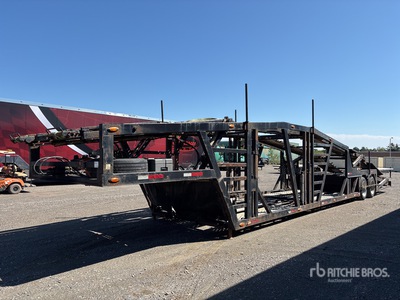 2017 WALLY-MO HC7 T/A 7 Open Car Carrier Trailer