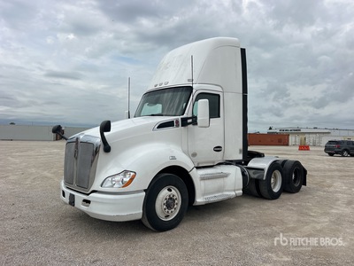 2015 Kenworth T-680 6x4 T/A Day Cab Truck Tractor