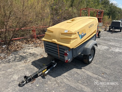 2017 Atlas Copco XAS185KD 185 cfm Mobile Air Compressor