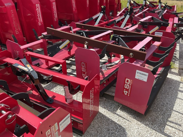 Quantity of (3) Mahindra 3-Point Box Blade (Unused)