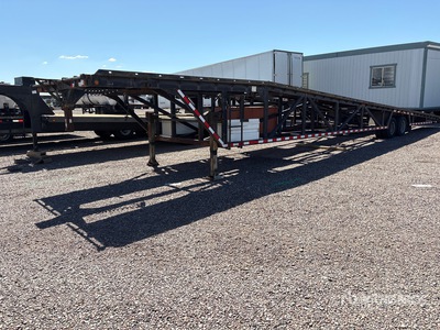 2002 Beatrice Motor Mart T/A 4 Car Open Car Carrier Trailer
