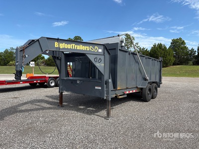 2025 Bigfoot 17 ft T/A Gooseneck Przyczepa Lekka Wywrotka