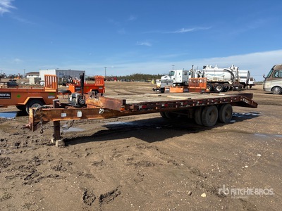 1972 24 ft T/A Equipment Trailer