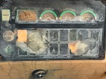 Control Station with Luces de advertencia del motor