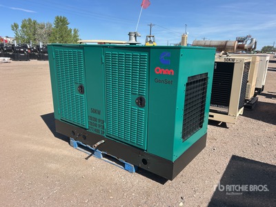 Onan GGFE-4959219 47 kW Skid-Mounted Generator Set