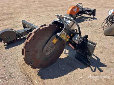 Trench Grade SP36 36 in Skid Steer Vibratory Trench Compactor