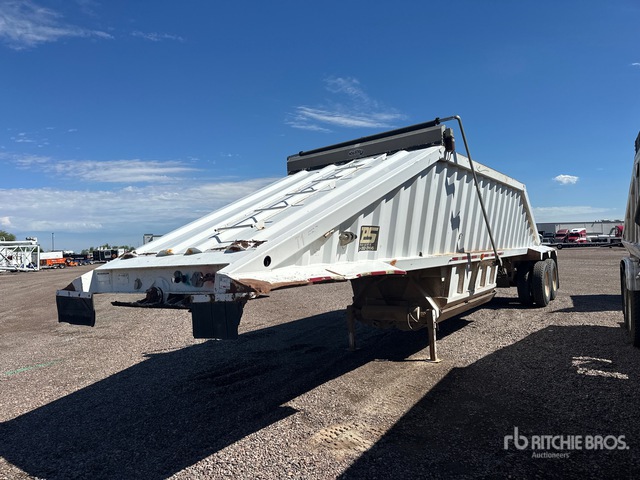 1997 CPS SBD240 30 ft T/A Belly Dump Trailer