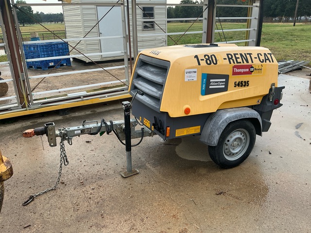 2022 Atlas Copco XAS110 110 cfm Air Compressor 2022 Atlas Copco XAS110 110 cfm Air Compressor