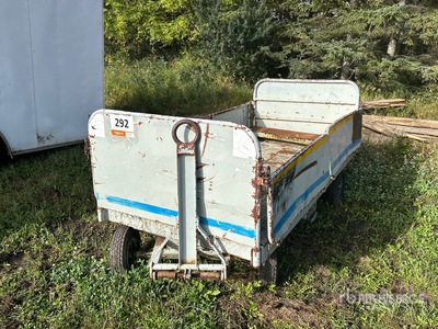 8 ft x 4 ft Steel Utility Cart