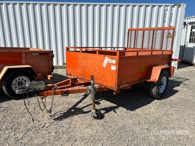 2021 Miska 8 ft S/A Utility Trailer