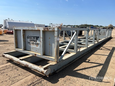 47 ft Skid Mounted Pipe Tub