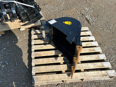 2026 Trojan 35CL 17 in Q/C Digging Excavator Bucket - Fits Cat 303, 303.5, 304 Case, New Holland, Kobelco SK35 Deere/Hitachi 35D/G (Unused)