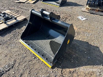 2026 Trojan 35CL 42 in Q/C Cleanup Excavator Bucket - Fits Cat 303, 303.5, 304 Case, New Holland, Kobelco SK35 Deere/Hitachi 35D/G (Unused)