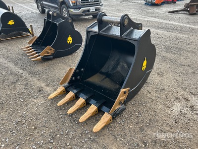 2026 Dynamic Entities 200CL 42 in Q/C Digging Excavator Bucket - Fits Cat 320/321/323, Hyundai R210 Komatsu PC200/220, Deere 160/200/225 Kobelco SK210, Case 210/225, Doosan DX225 (Unused)