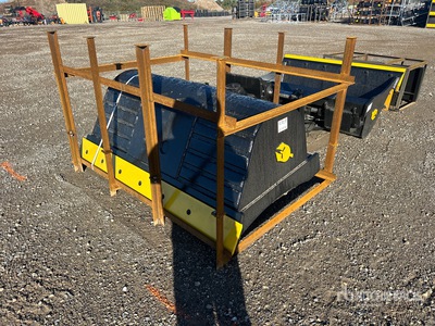 Dynamic Entities 200CL 72 in Tilting Excavator Bucket - Fits 80mm Cat 320/321/323, Hyundai R210 Komatsu PC200/220, Deere 160/200/225 Kobelco SK210, Case 210/225, Doosan DX225 (Unused)