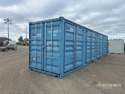 2026 40 ft High Cube Multi-Door Storage Container