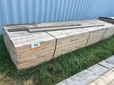 Quantity of (153) 16 ft x 2 in x 6 in Lumber