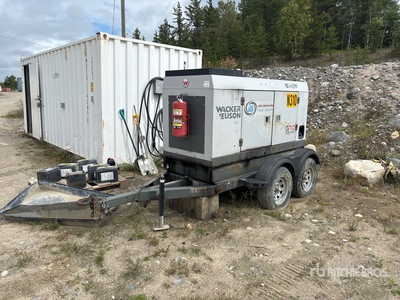 2019 Wacker Neuson G70 58 kW Mobile Generador