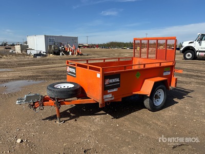 2020 Miska CA58U 8 ft S/A Trailer utilitario