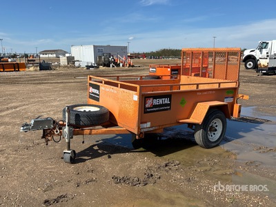 2019 Miska CA58U 8 ft S/A Trailer utilitario
