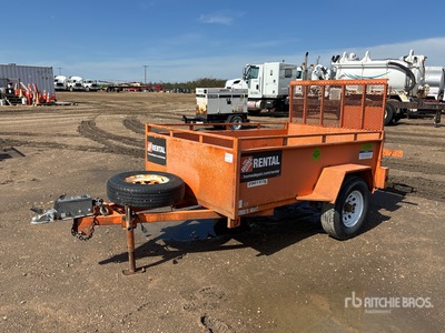 2020 Miska CA58U 8 ft S/A Trailer utilitario