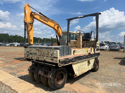 1995 Ingersoll Rand PT125R 9 Wheel Compactador de Ruedas