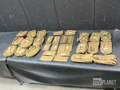 (437) Adapters, (226) Side Plate Pouches, (97) Ammo Pockets & Assorted Items